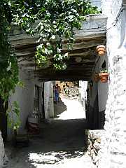 Vista de un tinao de Tímar